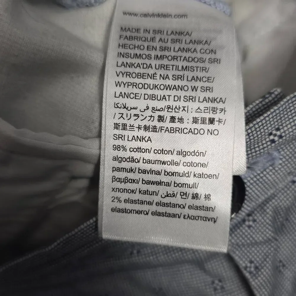 Calvin Klein Men's Size 34